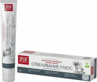 Зубная паста "Отбеливание плюс" для безопасного отбеливания и защиты эмали, 80гр – фото 10