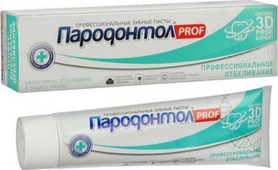 Зубная паста пародонтол PROF Профессиональное отбеливание, 124 г – фото 9