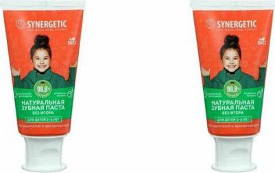 Детская зубная паста клубничка и банан, от 3 до 6 лет, 50 гр – фото 12