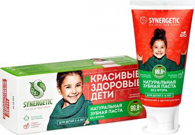 Детская зубная паста клубничка и банан, от 3 до 6 лет, 50 гр – фото 18