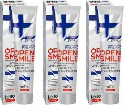 Зубная паста Open smile TRADITIONS OF FINLAND инновационная 100мл – фото 7