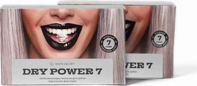 Отбеливающие полоски для зубов Dry Power, курс мощного отбеливания 7 дней – фото 3