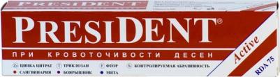 Паста President (Президент) зубная Profi Active 100 мл – фото 1