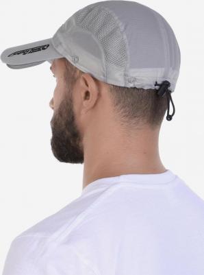 Кепка c боковыми отражателями и антимоскитным бафом КА-17CC, Серый – фото 4