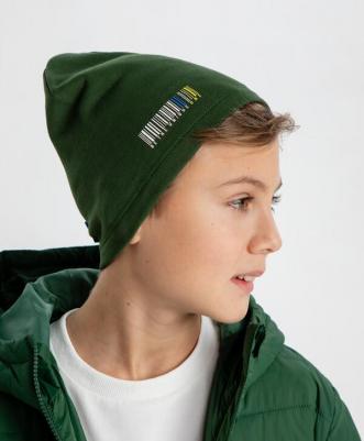 Шапка 124BBBX73060100, зеленый, 52 – фото 4