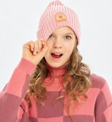 Шапка 124BBGX73051200, розовый, 54 – фото 3