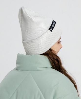 Шапка бини с подворотом для девочки (52) 4660253339775 – фото 1