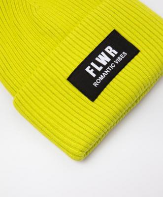 Шапка-бини вязаная жёлтая для девочки, 50, 22401GMC7301 – фото 2