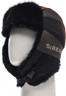 Шапка ушанка зимняя, размер 56-58, хаки, черный – фото 9