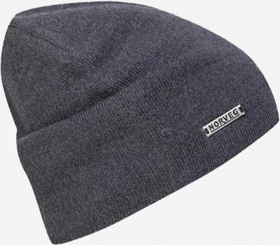 Шапка, демисезон/зима, утепленная, размер 48-60, серый