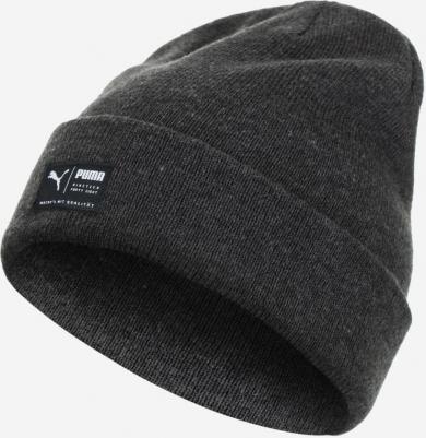Шапка унисекс ARCHIVE heather черная one size