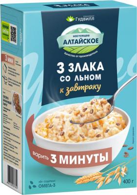 Хлопья 3 злака со льном – фото 2