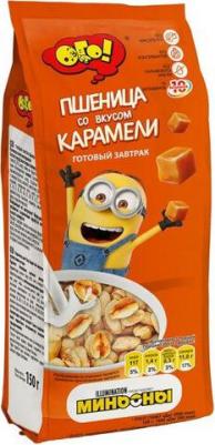 Сухой завтрак пшеница со вкусом карамели, 150 г – фото 1