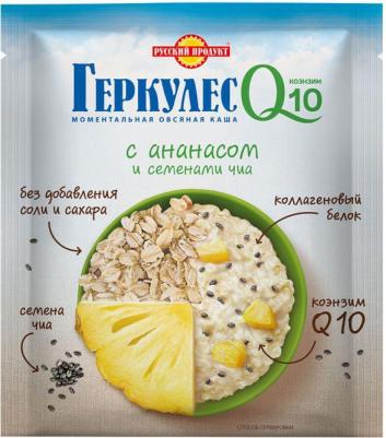 Геркулес Q10 ананас чиа, 35 г – фото 1