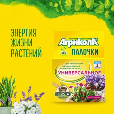 Удобрение универсальное палочки 10 шт 4601826018048 – фото 4