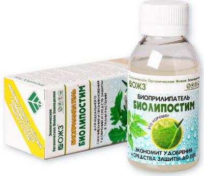 Биоприлипатель "Биолипостим", для повышения эффективности удобрений, 0,1 л – фото 2