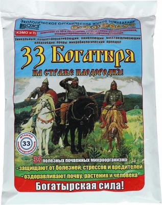 Препарат почвооздоравливающий "33 Богатыря", 1 л 4607026425235 – фото 1