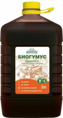 Удобрение Биогумус универсальный Вырастайка, 3 л