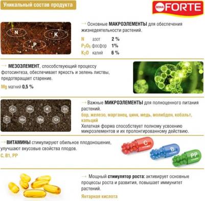 Жидкое удобрение Красота для хвойных растений 285ml BF21010301 – фото 2