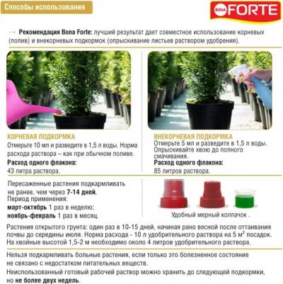 Жидкое удобрение Красота для хвойных растений 285ml BF21010301 – фото 9