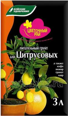 Грунт Цветочный рай: для цитрусовых, 3 л (4607019650613) – фото 6