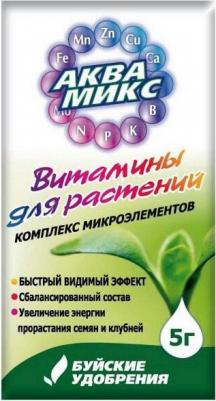 Удобрение комплексное АКВАМИКС для всех типов культур 5 г – фото 1