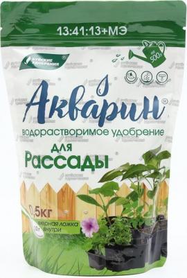 Удобрение комплексное водорастворимое Акварин"Для рассады", 0,5 кг 9355820 – фото 8