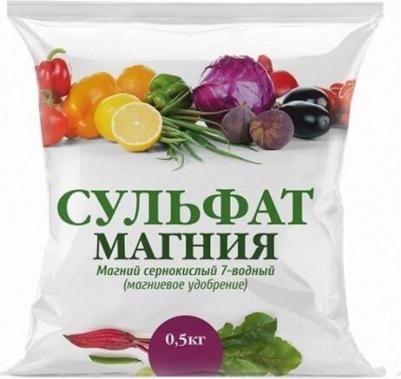 Удобрение сульфат магния 0,5 кг – фото 3