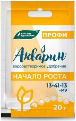 Водорастворимое комплексное минеральное удобрение Акварин Профи "Начало роста", 20 г