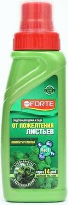 Средство Bona Forte 4 в 1, от пожелтения листьев, флакон, 285 мл 9536236 – фото 1