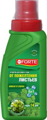 Средство Bona Forte 4 в 1, от пожелтения листьев, флакон, 285 мл 9536236 – фото 3