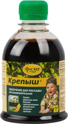 Удобрение для рассады Крепыш органоминеральное, 250 мл