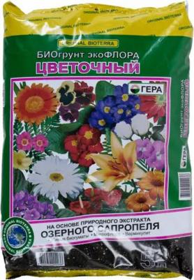 Биогрунт Цветочный, 5 л (01005)