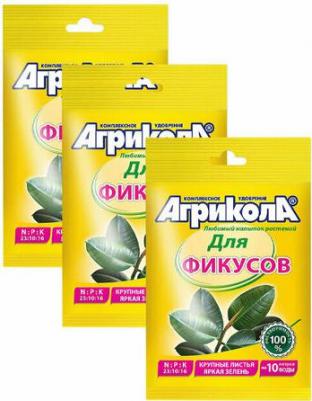 Удобрение Агрикола 13 для фикусов пакет 20 г – фото 3