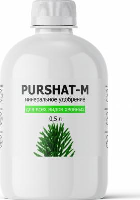 Минеральное удобрение для хвойных и декоративных Пуршат-М 0,5 л – фото 3