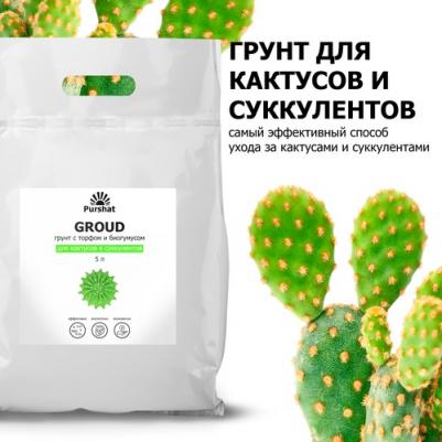Почвогрунт для кактусов и суккулентов 5 л