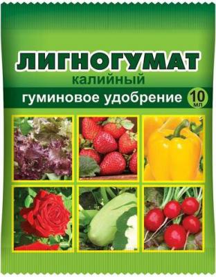 Удобрение "Лигногумат", калийный, пластиковая ампула, 5 мл