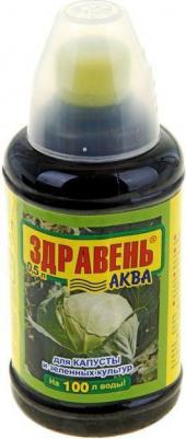 Удобрение "Здравень Аква. Для капусты", 500 мл – фото 2