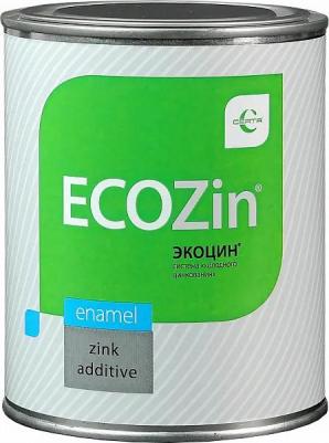 Грунт Ecozin цинконаполненный, серый, 96%, 800 г – фото 1