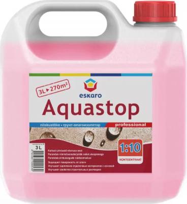 грунт акриловый Aquastop Stepler укрепляющий концентрат 3л, арт.4630042541320