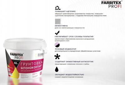 Акриловая грунтовка ПРОФИ бетоноконтакт 4690416054177 – фото 3