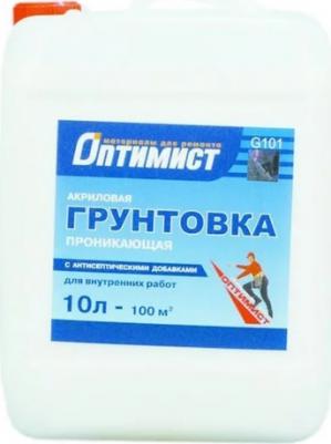 Проникающая акриловая грунтовка для внутренних работ G101 – фото 1