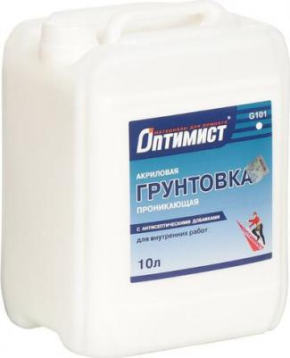 Проникающая акриловая грунтовка для внутренних работ G101 – фото 2