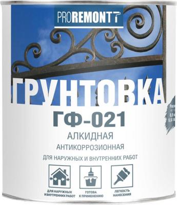 Грунт по металлу ГФ-021 Лакра серый, 0,9кг