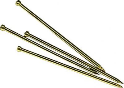 Финишные гвозди 1,4x25 мм, латунь, 5 кг SM-101646-5