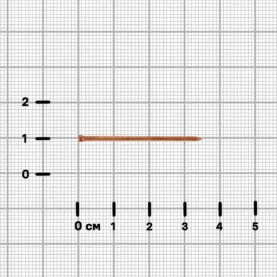 Гвозди финишные омедненные 1.4x35 мм, 100 шт – фото 4