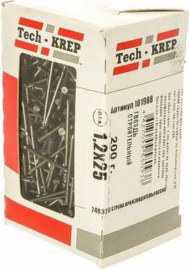 Строительный гвоздь 1,2х25 200 г – фото 1