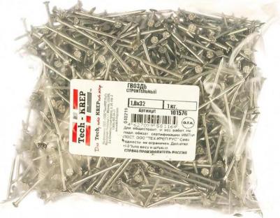 Строительный гвоздь 1,8х32 1 кг – фото 1