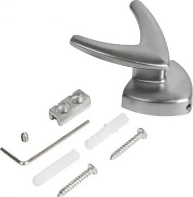 Крючок мебельный MB-LM/K-003 цвет матовый хром – фото 4