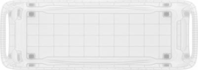 Контейнер для хранения хозяйственный на колёсиках, 10 л, 45x15x23 см, прозрачный – фото 8